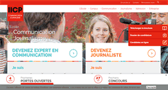Desktop Screenshot of iicp.fr
